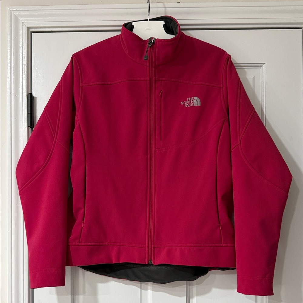 THE NORTH FACE CAROLEENA JACKET Softshell Coat Pink Women's Size  L